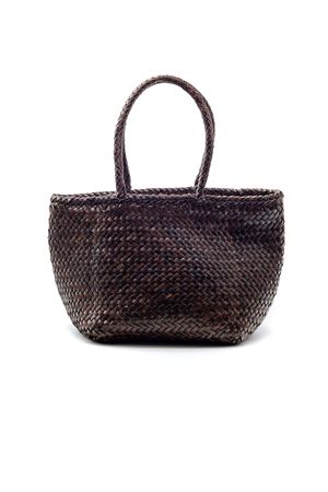 Grace Basket Small Dark Brown DRAGON DIFFUSION | 8813DGS6MATDKBROWN